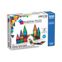 Magna Tiles - 100 stk transparent