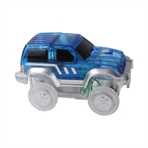Cleverclixx - Race Track Car Blue 1 piece