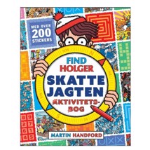 Find Holger - Skattejagten Aktivitetsbog med 200 stickers 