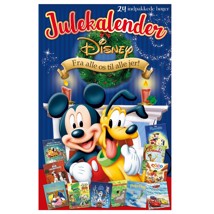 Disney - Julekalenderbog med 24 små bøger