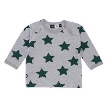 Molo - Langærmet T-shirt Emery Green stars
