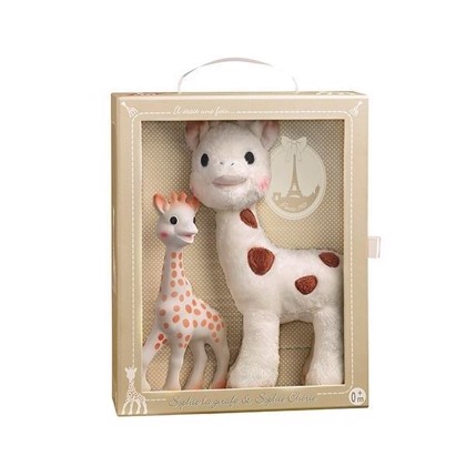 Sophie la Girafe + Sophie Cherie gift set