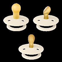 BIBS - Sutter - Baby Try-It Collection 3-pack - Ivory