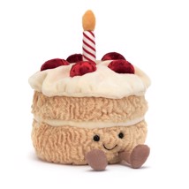 Jellycat - Amuseable Fødselsdagskage, 16 cm