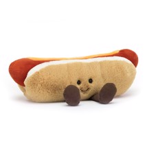 Jellycat - Amuseable Hot Dog, 11 cm