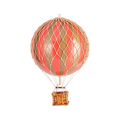 Authentic Models Luftballon 18cm - Gold Red