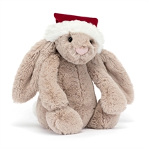 Jellycat - Bashful jule kanin - mellem 31 cm