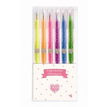 Djeco Lovely Paper, Neon Gel Pens 6 stk