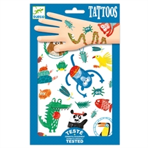Djeco - Tattoos - Vilde dyr