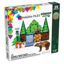 Magna Tiles Forest 25stk inkl. 4 magnetiske dyr