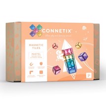 Connetix - Pakke 40 stk Square - Pastel Farver