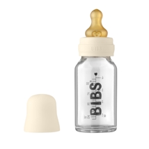 BIBS Sutteflaske - Baby Glass Bottle 110ml - Ivory